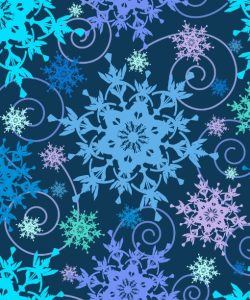 Snowflakes and Swirls